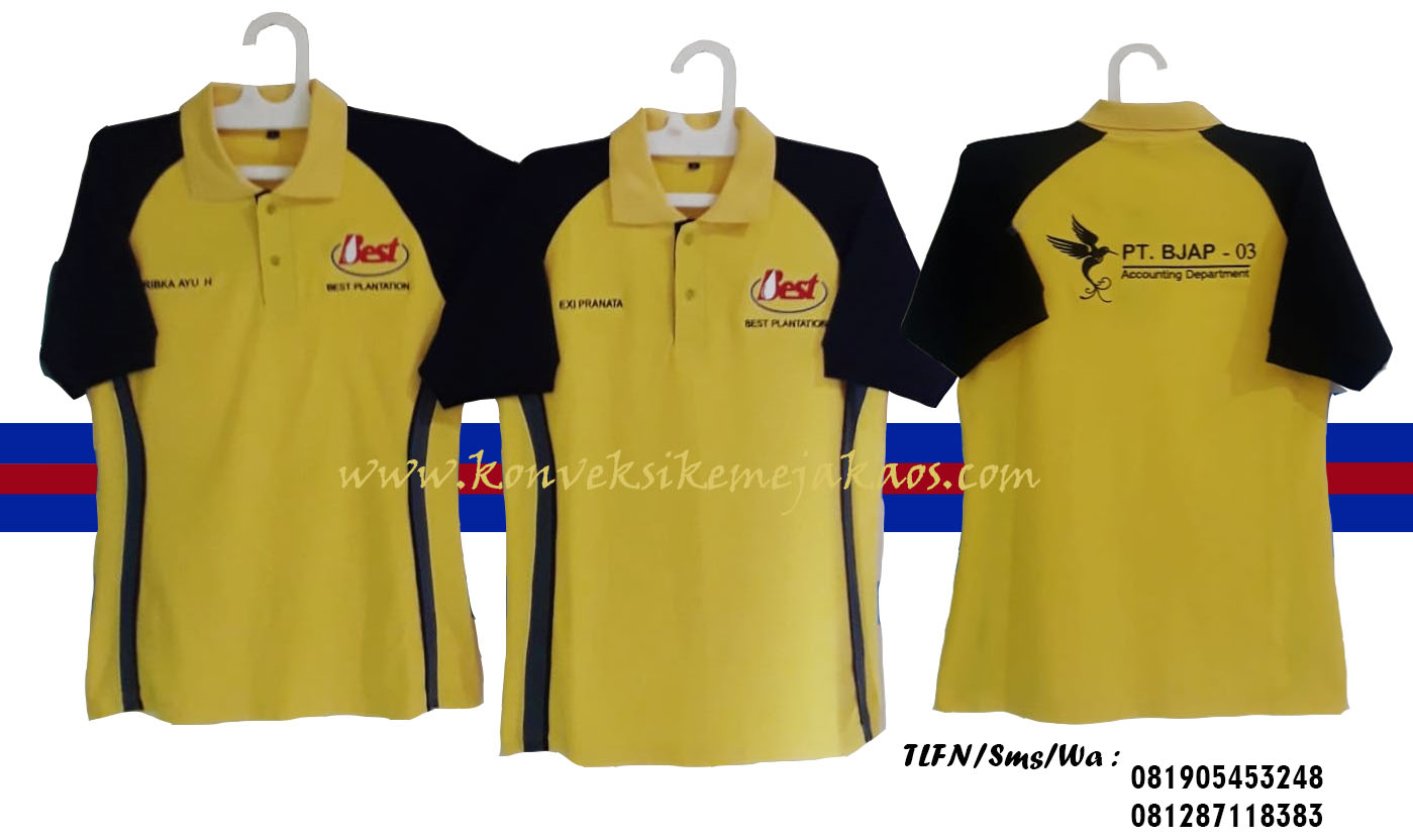 Jasa Konveksi Produksi kaos Raglan BORDIR CUSTOM dan jual aneka jenis kaos lainnya