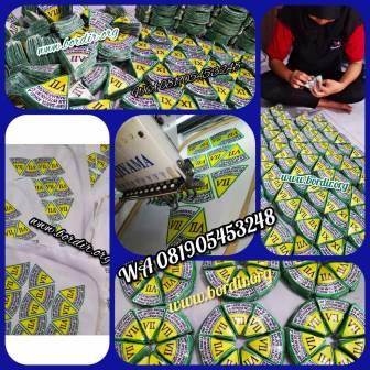 BORDIR KOMPUTER BADGE SEKOLAH MURAH