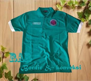 JASA PEMBUATAN ANEKA KAOS POLO BORDIR KEREN TERMURAH DI BANYUMAS