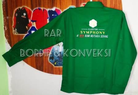 KEMEJA BORDIR LENGAN PANJANG