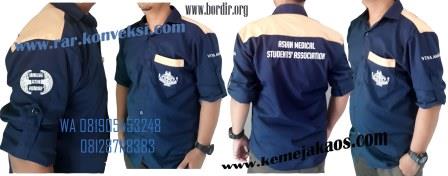 SERAGAM KEMEJA BORDIR BERKUALITAS