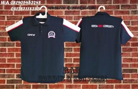 TEMPAT BIKIN KAOS KERAH KOMBINASI LIST TERMURAH